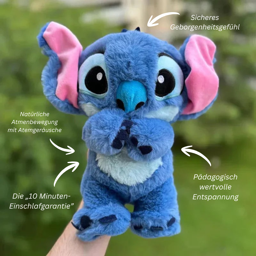 Atmender Stitch - Plüschtier für Kids & Erwachsene